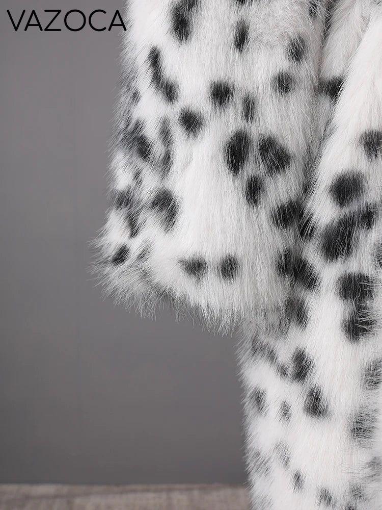 Opulent Fur Plush Coat