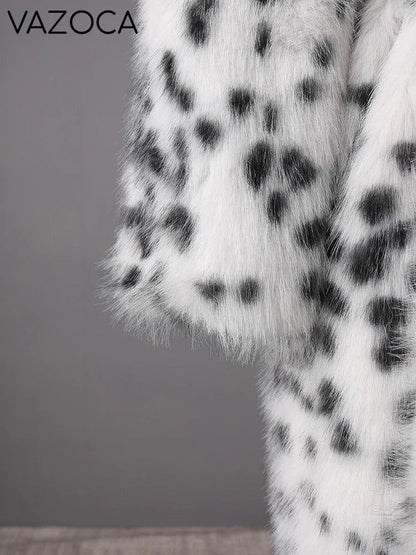 Opulent Fur Plush Coat