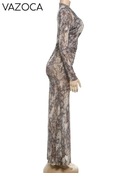 Katherine Ruched Maxi Dress
