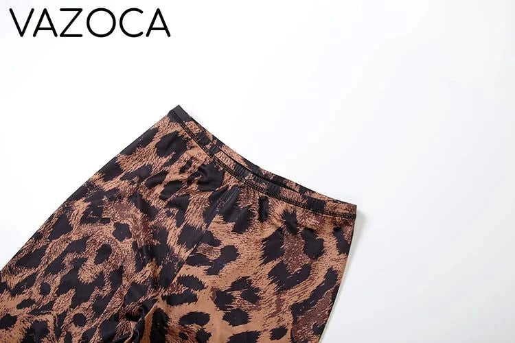 Wild Gyal Leopard Leggings Set
