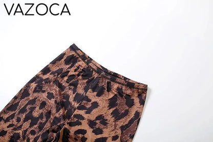 Wild Gyal Leopard Leggings Set