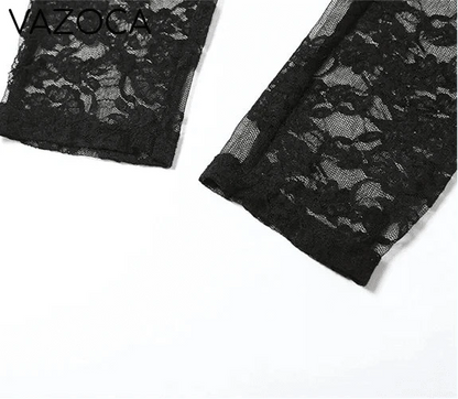 Lacey Mesh Jumpsuit