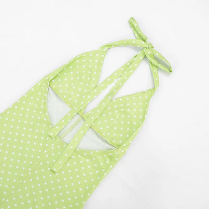 Polka Dot Ruffles Romper