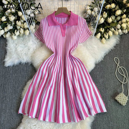 Vintage Knitted Mini Dress