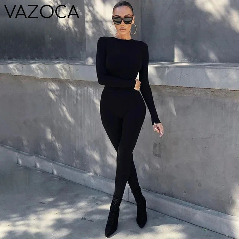 Active Stretchy Bodysuit Set