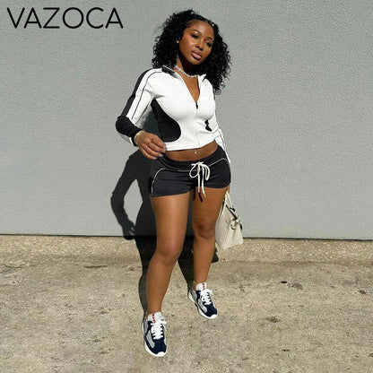 Sporty Chic Two-Piece Set