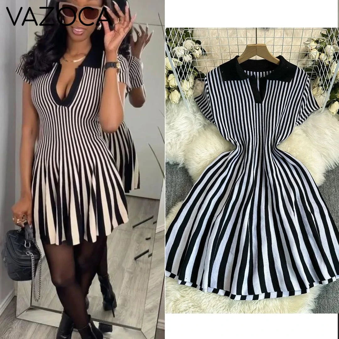 Vintage Knitted Mini Dress