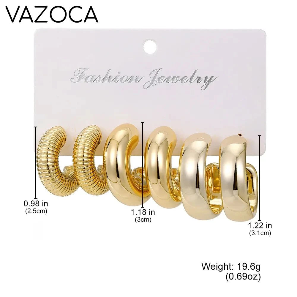 Chunky Vintage Drop Earring