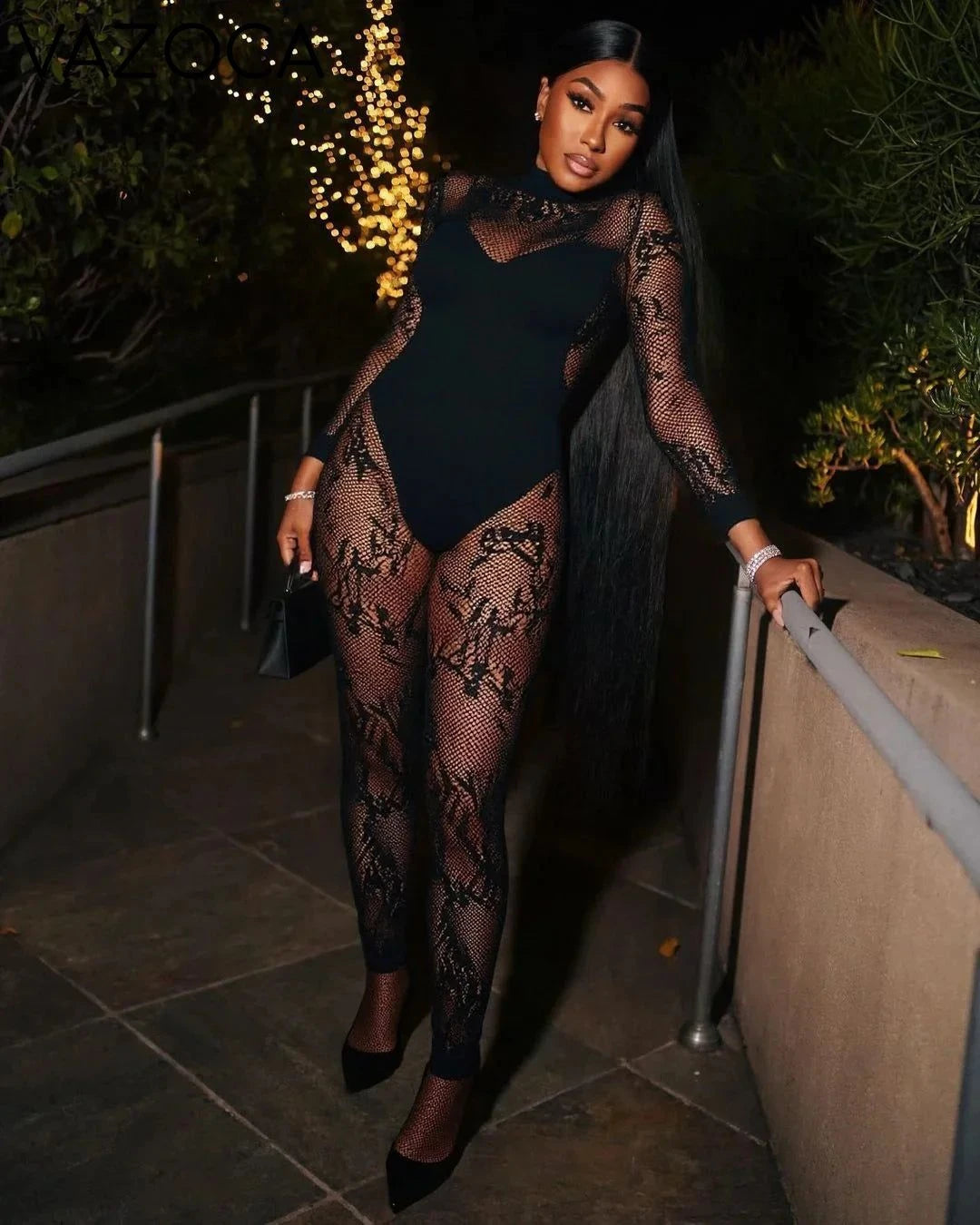 Miya Mesh Jumpsuit