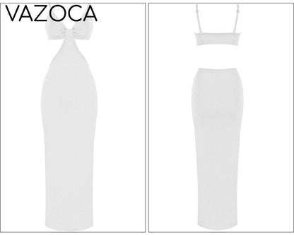 Seal The Deal Bandage Maxi Dress