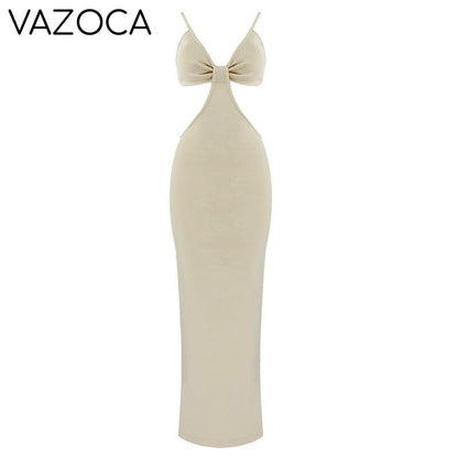 Seal The Deal Bandage Maxi Dress