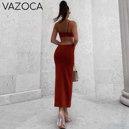 Seal The Deal Bandage Maxi Dress