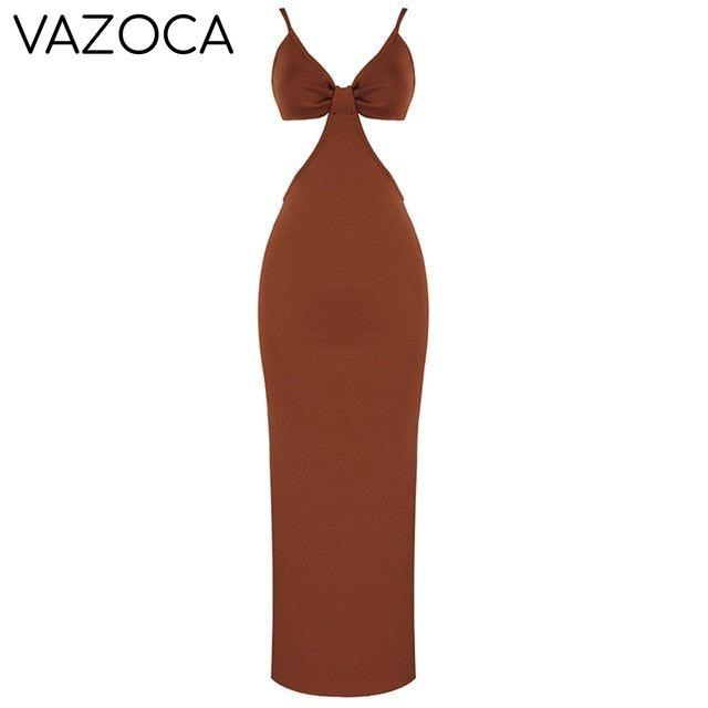 Seal The Deal Bandage Maxi Dress
