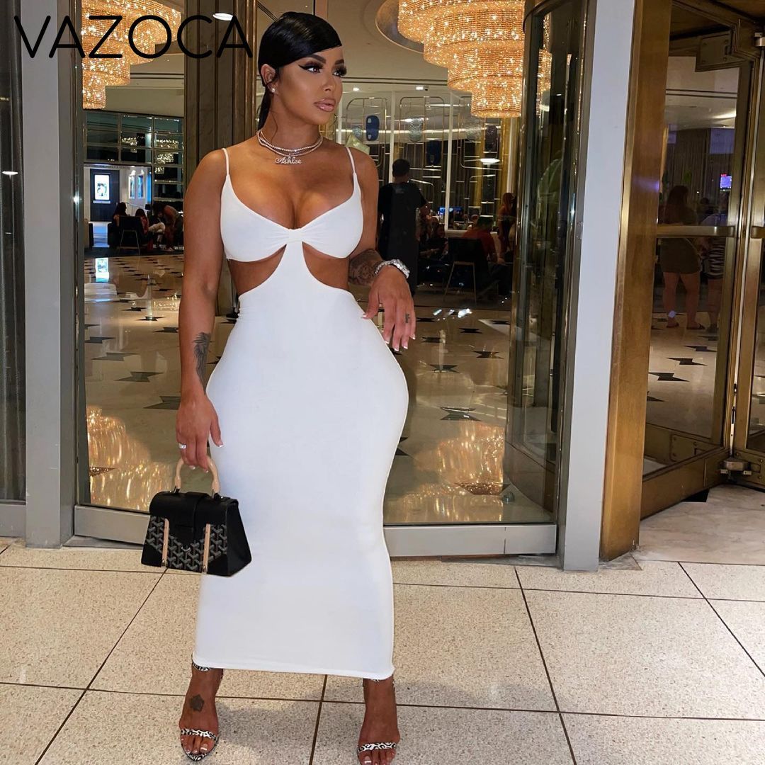 Seal The Deal Bandage Maxi Dress