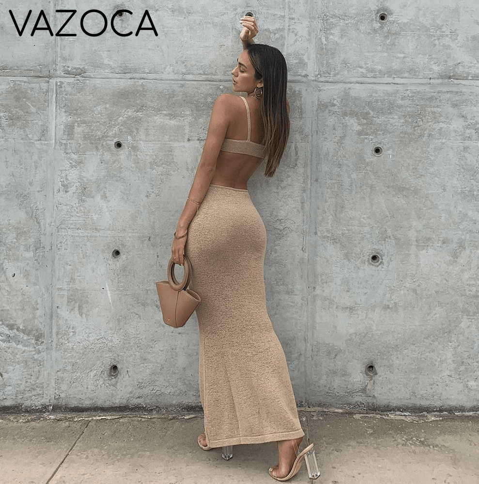 Seal The Deal Bandage Maxi Dress