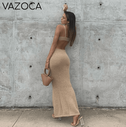 Seal The Deal Bandage Maxi Dress