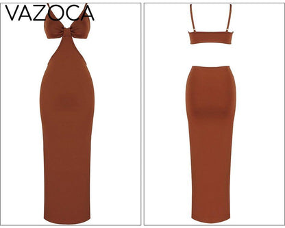 Seal The Deal Bandage Maxi Dress