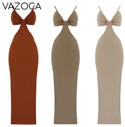 Seal The Deal Bandage Maxi Dress