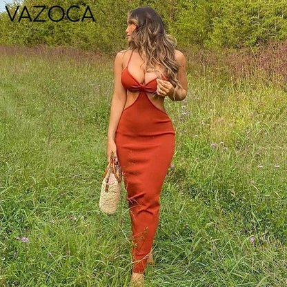 Seal The Deal Bandage Maxi Dress