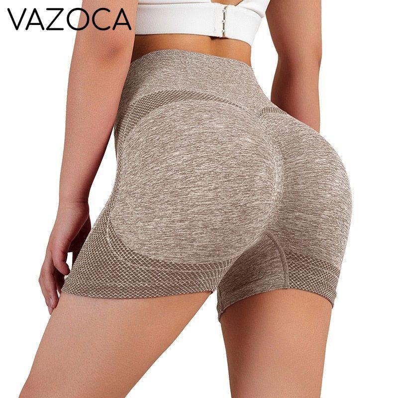 Seamless Tie Dye High Waist Yoga Shorts