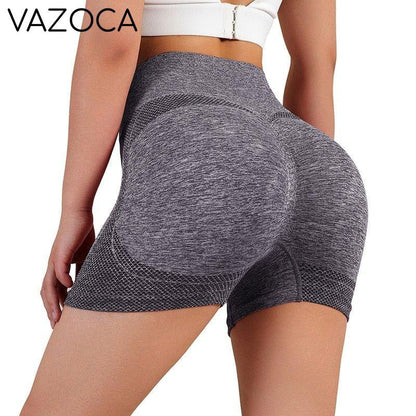 Seamless Tie Dye High Waist Yoga Shorts