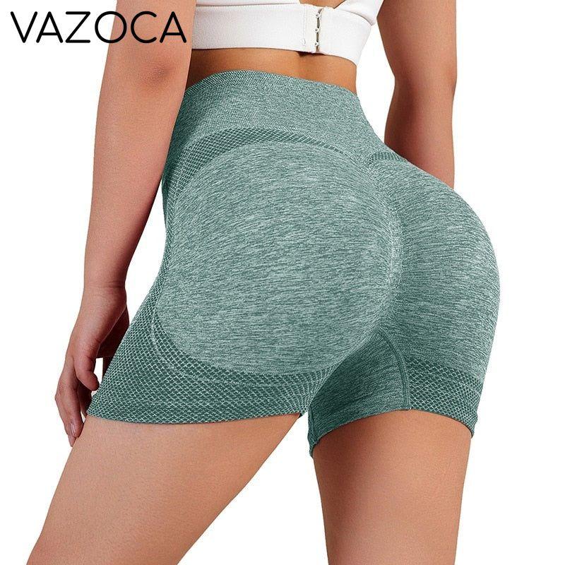 Seamless Tie Dye High Waist Yoga Shorts