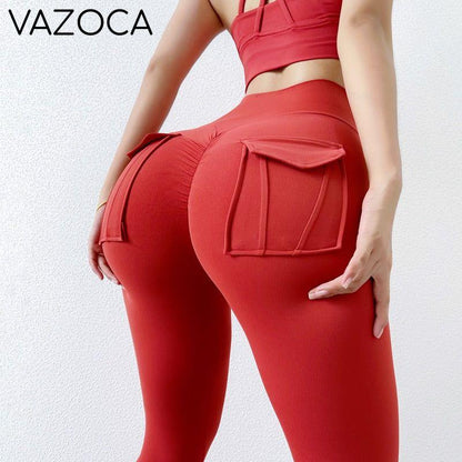 SeamlessStride Legging Red