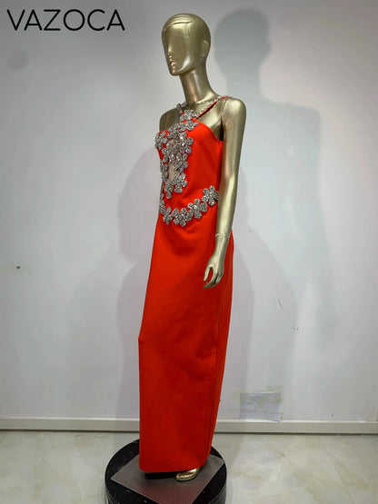Anita Bodycon Bandage Maxi Dress