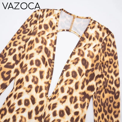 Wild Deep V-Neck Jumpsuit