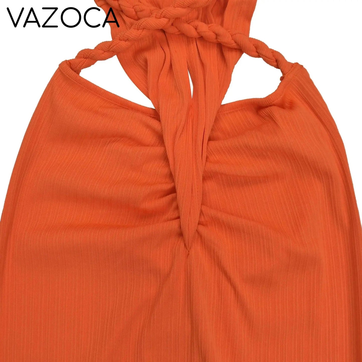 Hemp Rope Ruched Knit Dress