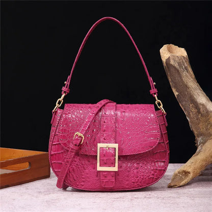 Reptile Pattern Crossbody Bag