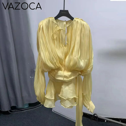 Maritza Tunic Mini Dress YELLOW