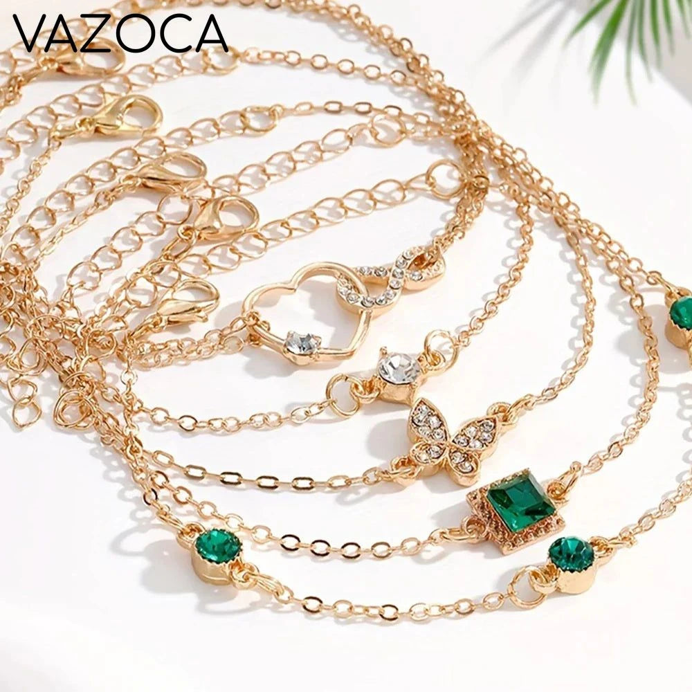 5pcs Vintage Bracelet Set