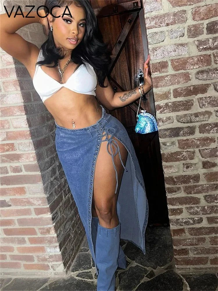 Brenda Denim Skirt