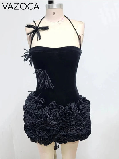 Twilight Velvet Mini Skirt Set