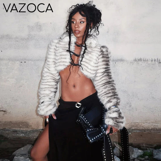 Fierce Frost Faux Fur Jacket