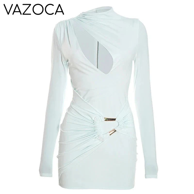 Anila Ruched Mini Dress