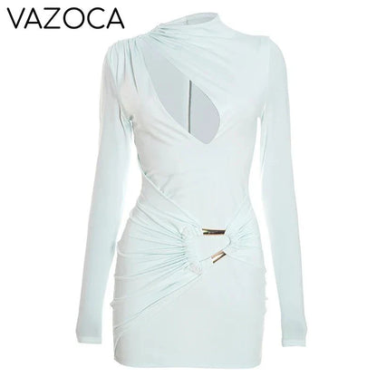 Anila Ruched Mini Dress