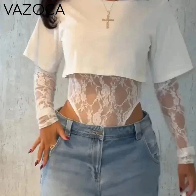 Luxe Illusion Lace Bodysuit