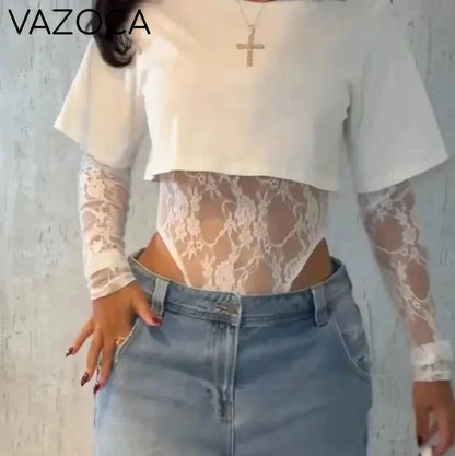 Luxe Illusion Lace Bodysuit