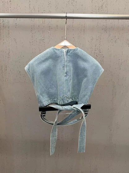 Ana Panelled Denim Set