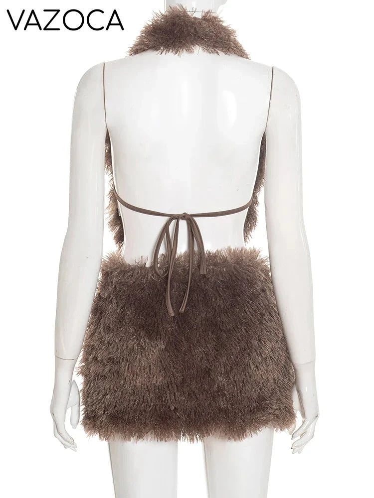 She's A Furry Skirt Set