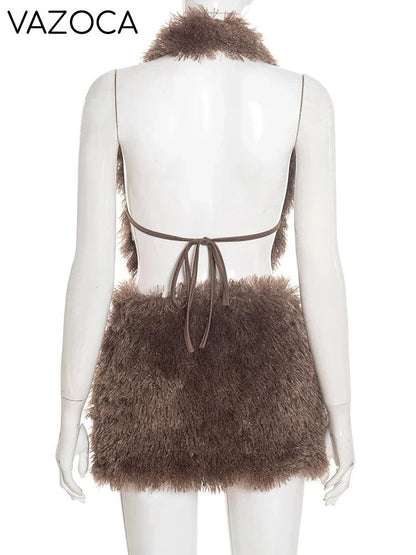 She's A Furry Skirt Set