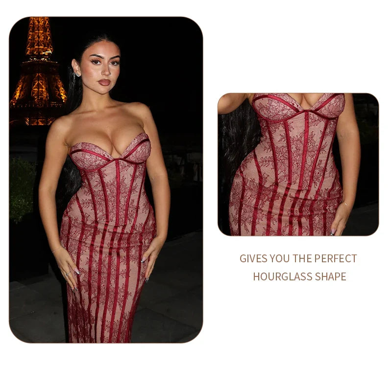 Kerry Corset Bustier Mini Dress