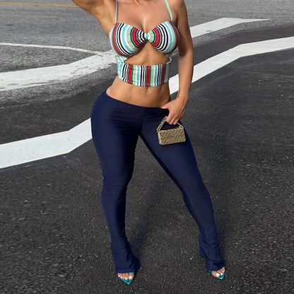 Kenia Flare Pants Set