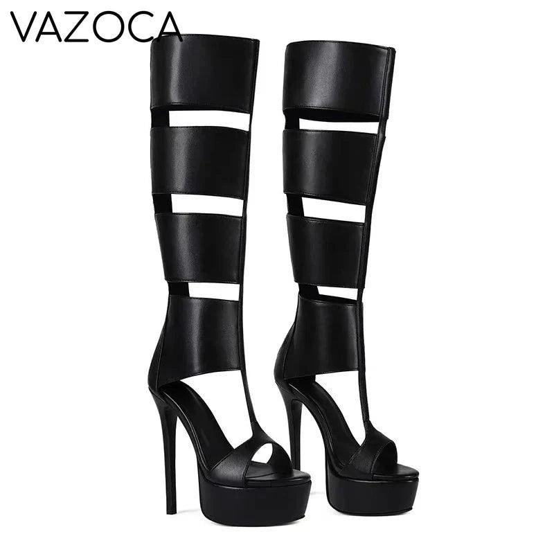 Icon Platform High Heel Boots