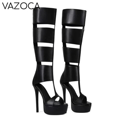 Icon Platform High Heel Boots