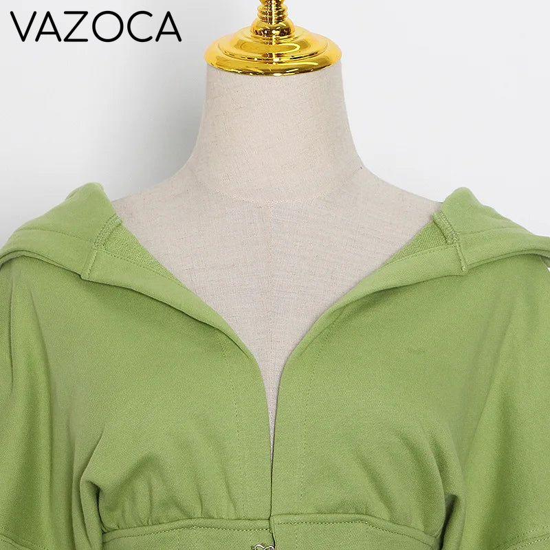 Hoodie Bandage Corset Jacket