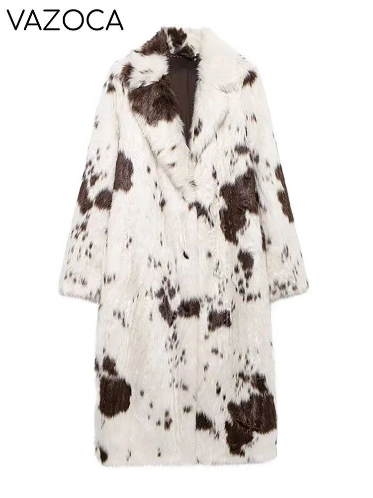 Luxe Tie Dye Fur Coat