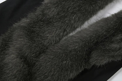 Plush Backless Mini Dress